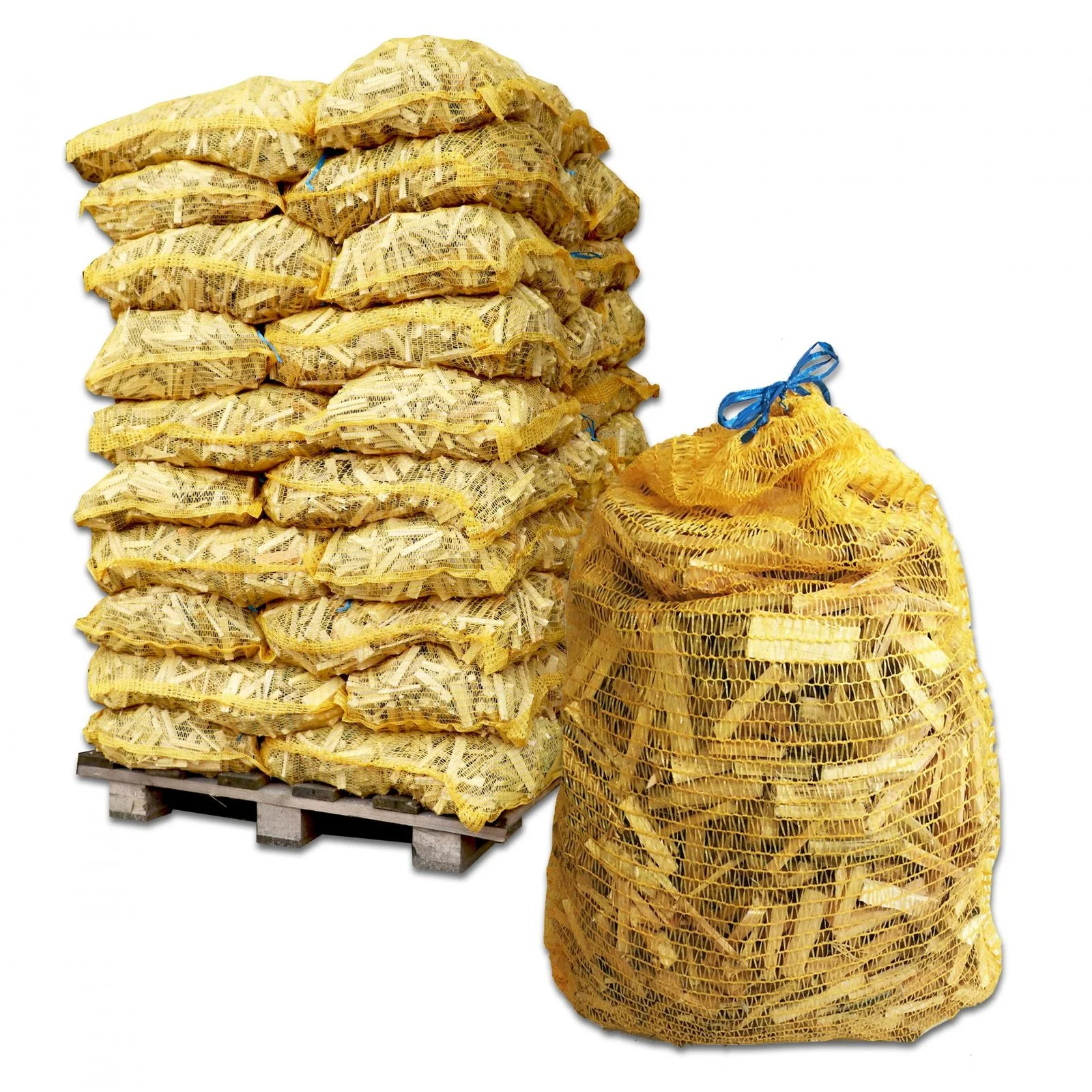Aanmaakhout – 50 netten – zachthout van 8 cm