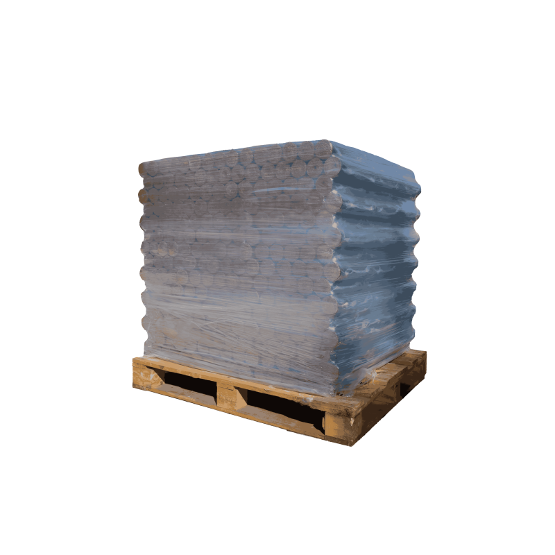 Langbrandende geperste houtblokken – pallet van 1008 kg