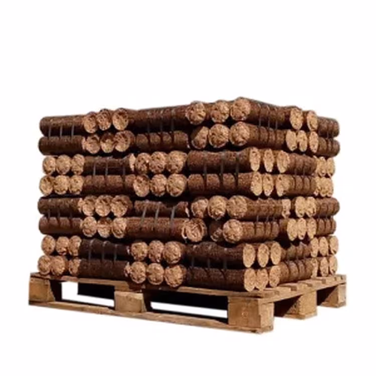 Houtbriketten — Loofhout + naaldhout — 1/2 pallet van 480 kg