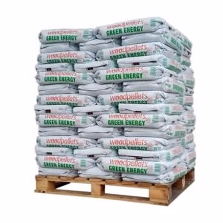 Pellets Green Energy DINplus — 65 Zakken van 15 KG