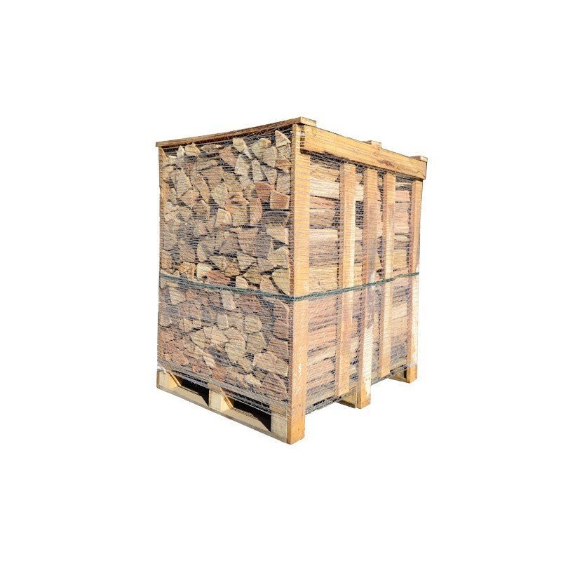 Brandhout voor pizzaovens – 1 stère op pallet – ovengedroogd gemengd loofhout