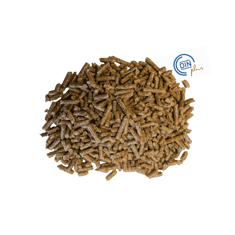 Houtpellets om in te blazen – 100% naaldhout