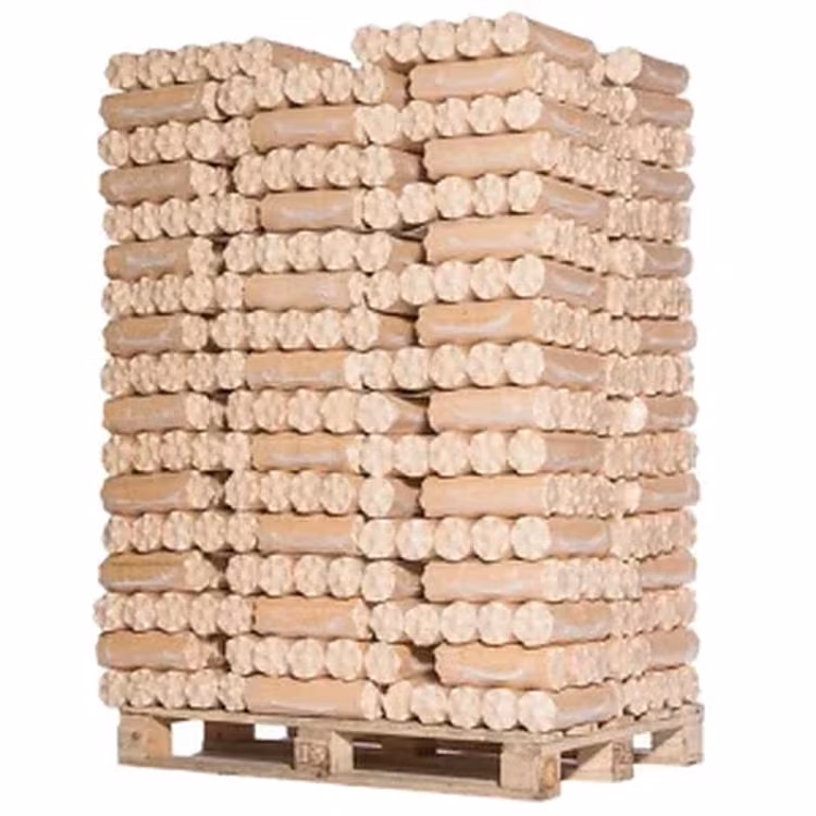 Houtbriketten – 100% naaldhout – pallet van 960 kg